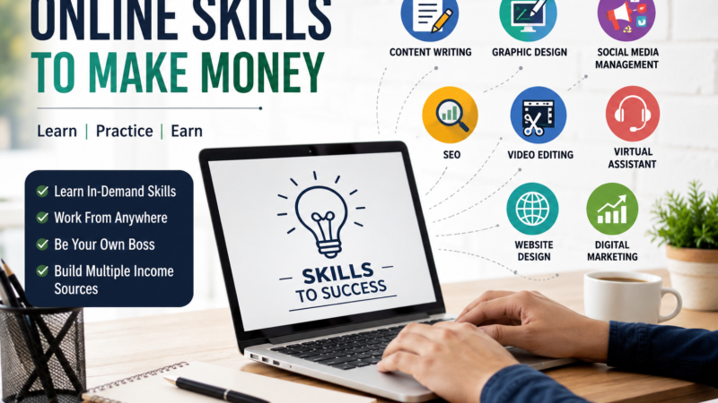 Online Skills to Make Money: Beginner’s Guide