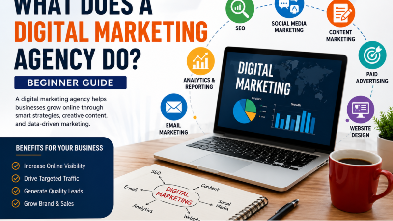 What Does a Digital Marketing Agency Do? Beginner Guide