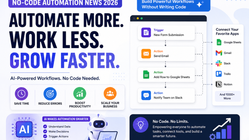 No-Code Automation News 2026: Beginner Guide