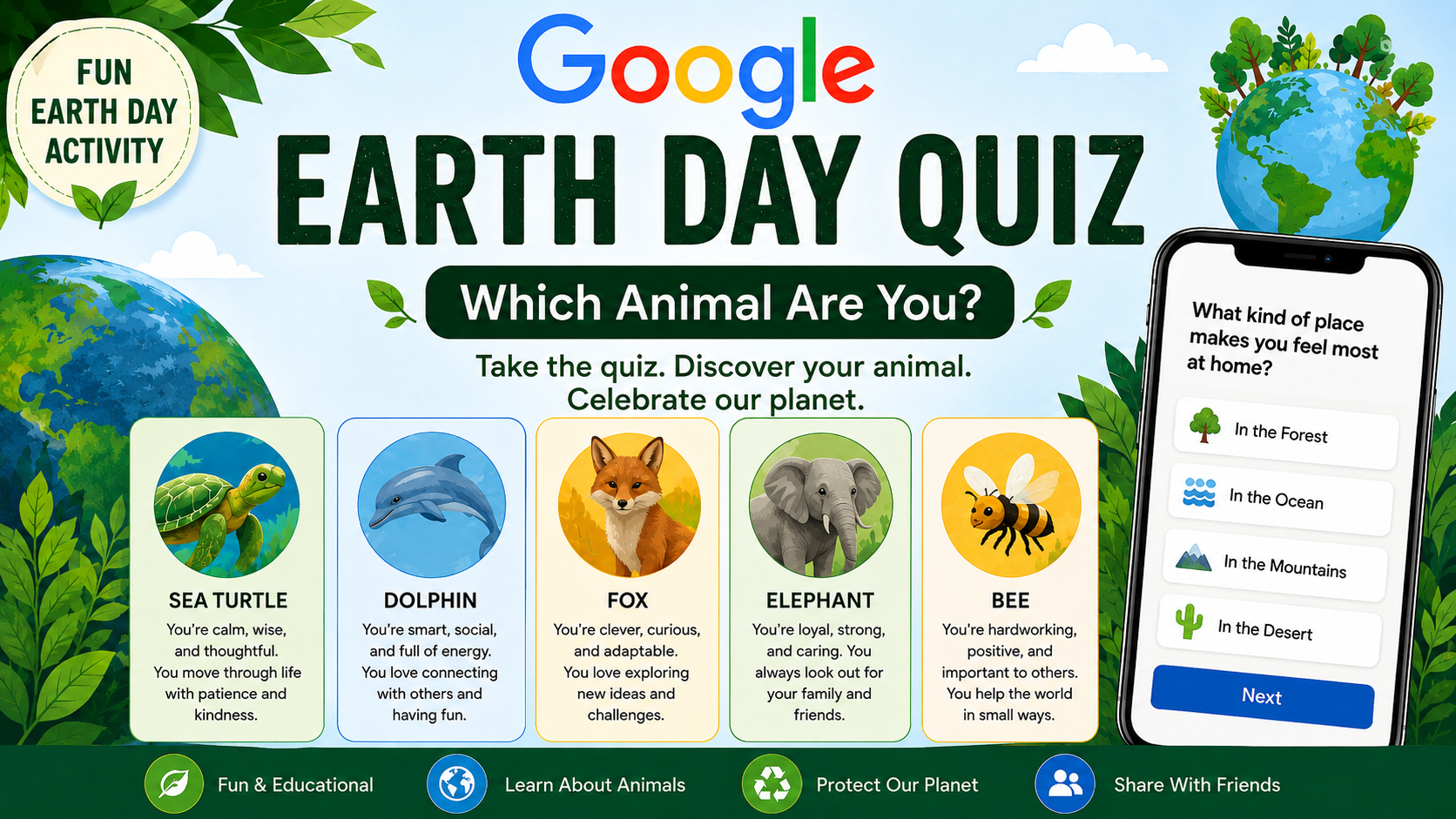 Google Earth Day Quiz: How to Play and What It Means