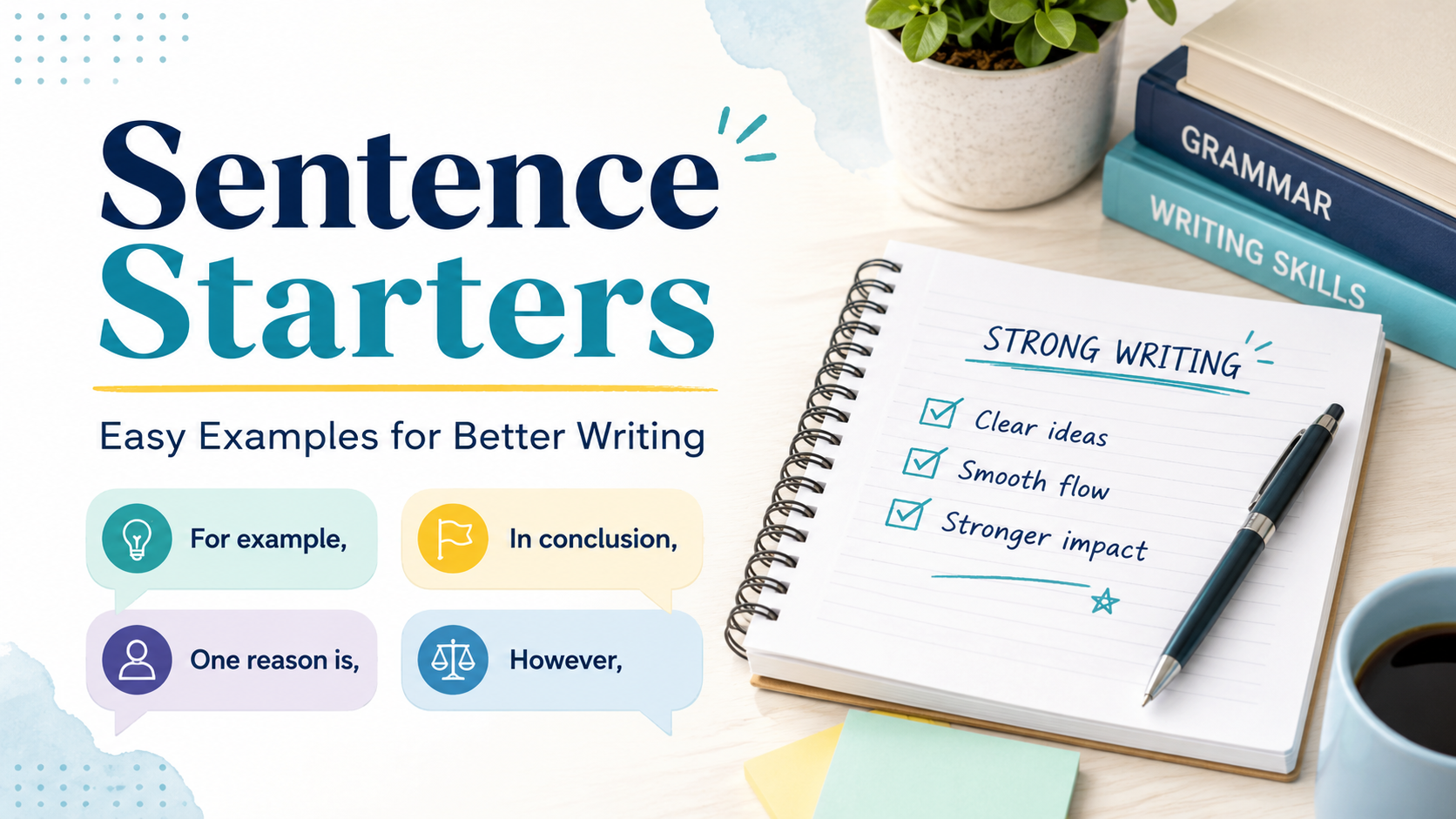 Sentence Starters: Easy Examples for Better Writing