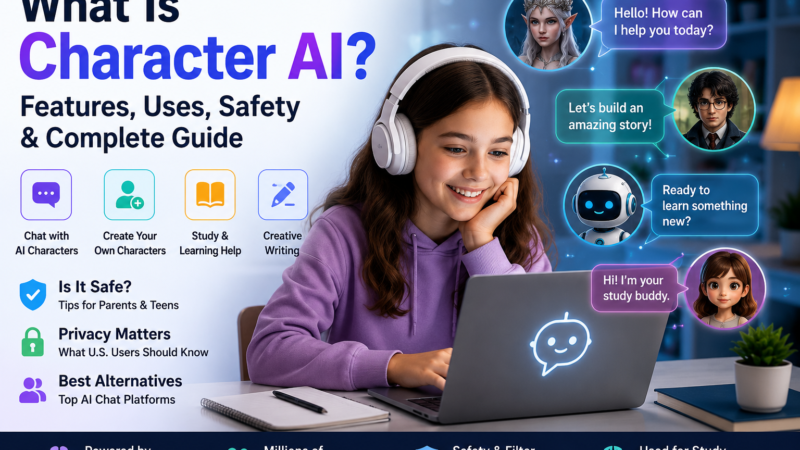 What Is Character AI? Features, Uses, Safety, and Complete Guide for U.S. Users