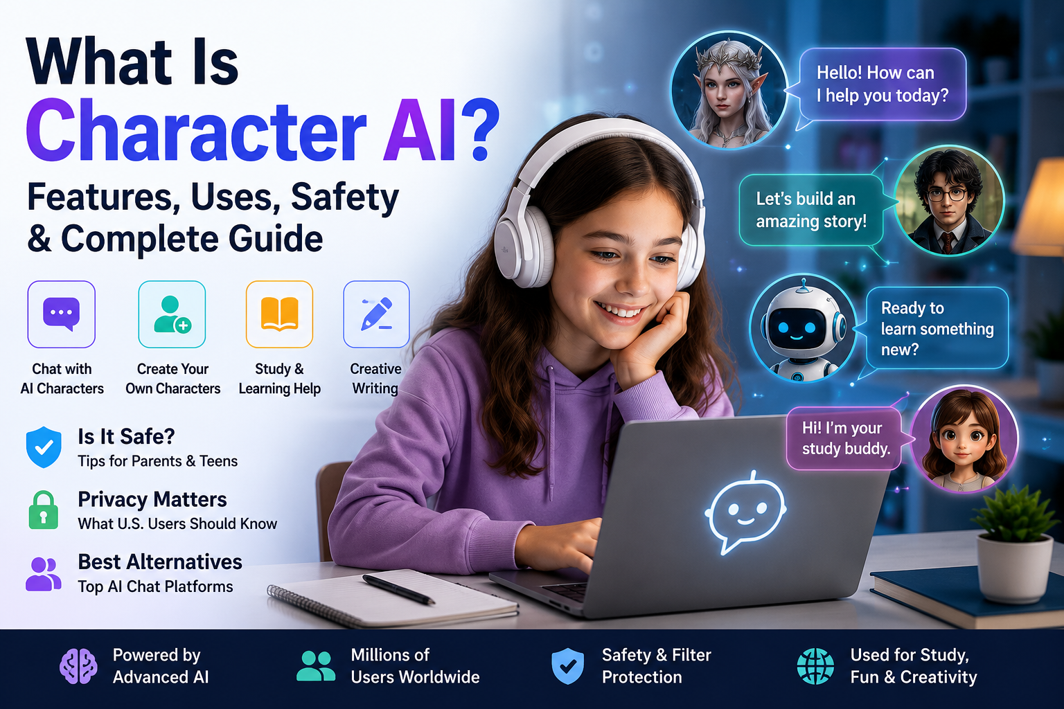 What Is Character AI? Features, Uses, Safety, and Complete Guide for U.S. Users