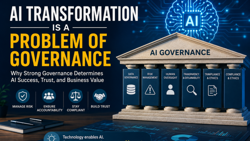 AI Transformation Is a Problem of Governance, Not Just Technology